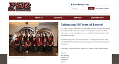 Desktop Screenshot of fsbspearman.com